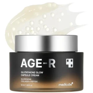 کرم کپسولی گلوتاتیون AGE-R مدیکیو — Glutathione Glow Capsule Cream